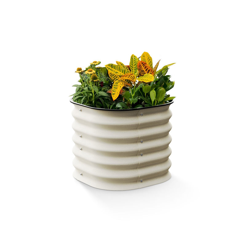 Camas de jardim galvanizadas retangulares galvanizadas resistentes à podridão 2*2*1.5 Ft