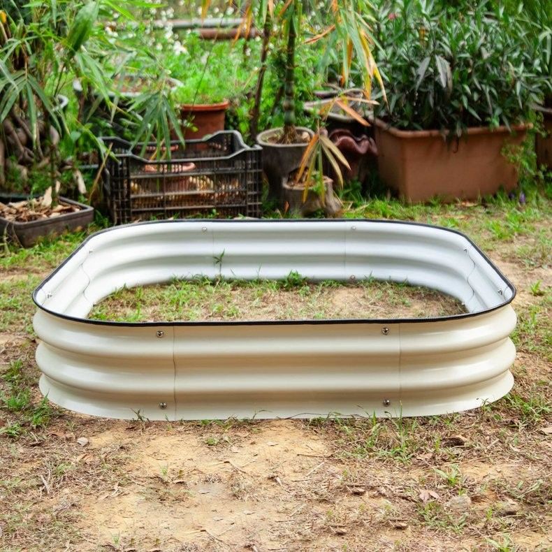 野菜 ハーブ 花や果物 4.9x4.9x0.66 フィート 植樹 箱 屋外 植物